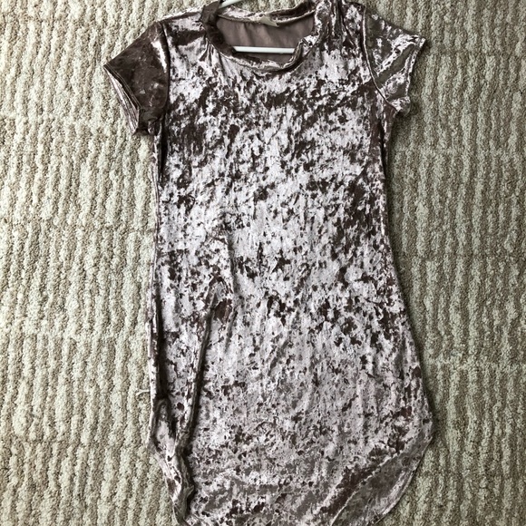 Velvet Silver Dress✨ - Picture 4 of 5